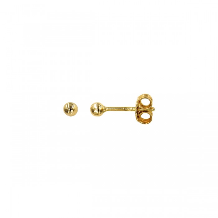 Σκουλαρίκια φούσκες χρυσά 14Κ - S1060