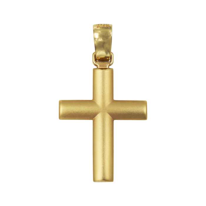 Ανδρικός χρυσός σταυρός 14Κ - ST1405