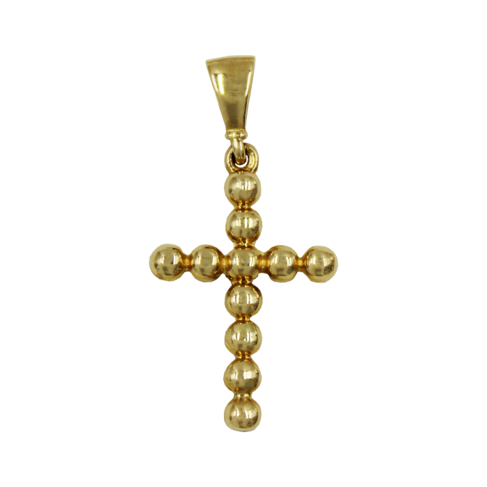 Γυναικείος χρυσός σταυρός 14Κ - ST1504