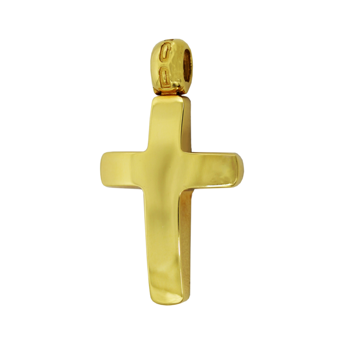 Ανδρικός χρυσός σταυρός 14Κ - ST1280