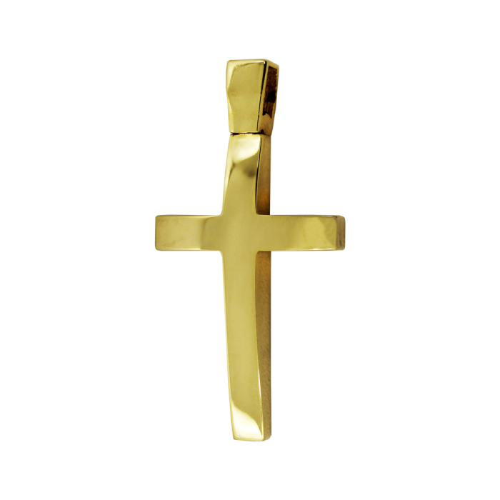 Ανδρικός χρυσός σταυρός 14Κ - ST1497