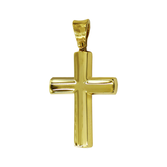 Ανδρικός χρυσός σταυρός 14Κ - ST1566