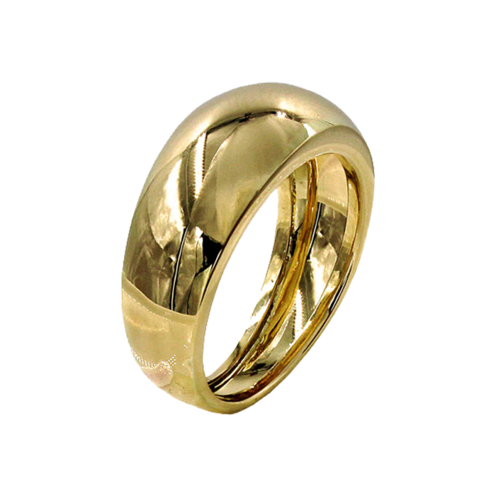 Δαχτυλίδι χρυσό λουστρέ 14Κ - D1070