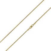 Αλυσίδα Σπίγγα No2 Χρυσή 14Κ 0,8χιλ - AL2003_0
