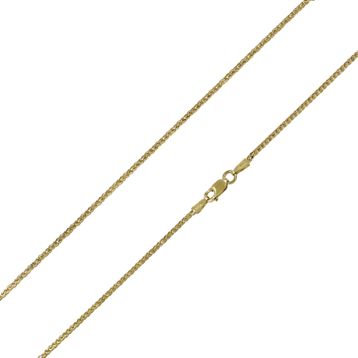 Αλυσίδα Σπίγγα No2 Χρυσή 14Κ 0,8χιλ - AL2003