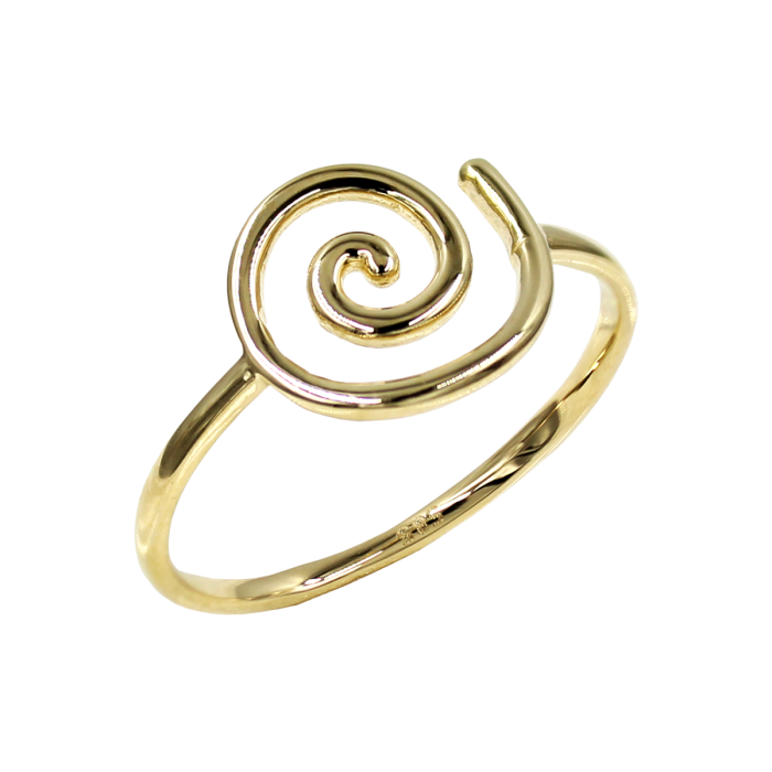Δαχτυλίδι Σπείρα Χρυσό 14Κ - D1093
