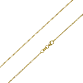 Αλυσίδα Σπίγγα Αραιή No1 Χρυσή 14Κ 1,4χιλ - AL2006_0
